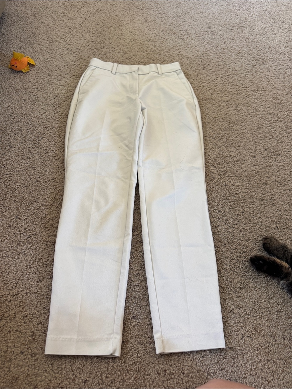 H&M Men's White Chinos - Straight Fit
